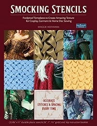 Smocking stencils :foolproof templates to create amazing texture for cosplay, garment & home dec sewing
